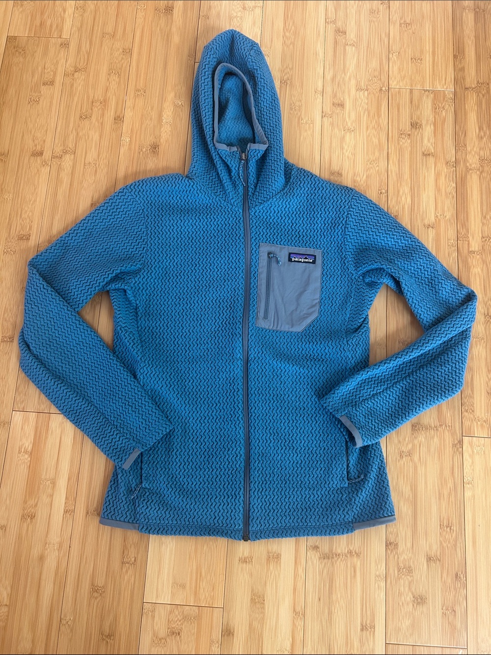 Patagonia Women’s R1 Air Fleece Full‑Zip Hooded Jacket Small
